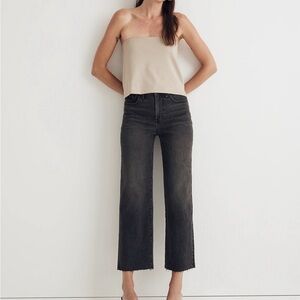 Madewell The Perfect Vintage Wide-Leg Crop Jean Size 26